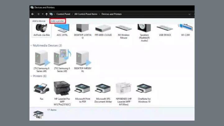 Máy in kim chuyên dụng cho việc in hóa đơn và biểu mẫu trên hệ điều hành Windows 7