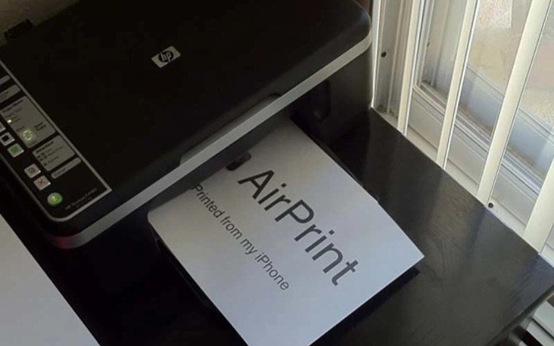 Kiểm tra điều kiện sử dụng AirPrint để kết nối iPhone với máy in qua mạng Wi-Fi chung