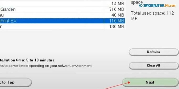 Hoàn tất các bước cài đặt driver và sẵn sàng sử dụng máy in với laptop Windows 10