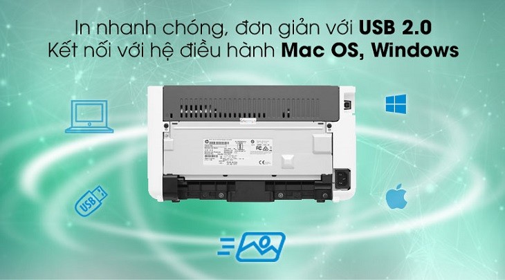 Tải và cài đặt driver máy in mới từ website chính hãng