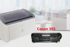 Hướng dẫn chi tiết cách kiểm tra mực máy in Canon 2900 thủ công bằng việc mở nắp và lấy hộp mực
