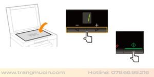 Thao tác photo tài liệu với máy in Canon 3010 đa năng