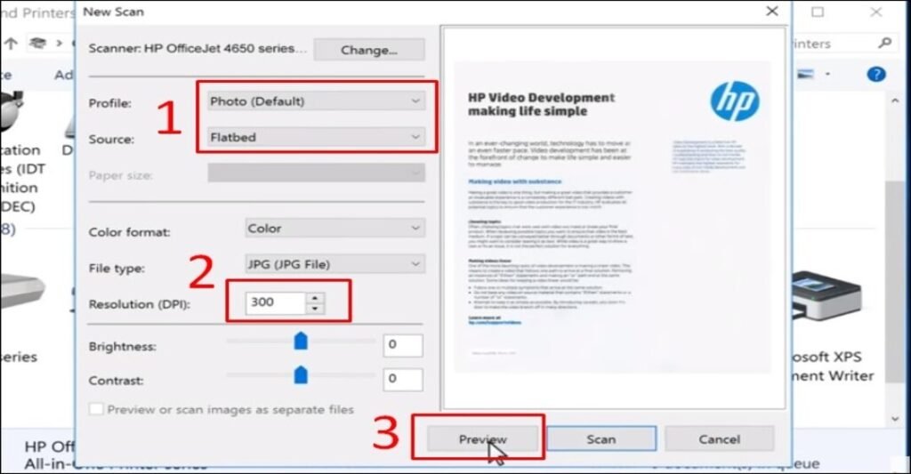 Đặt tài liệu ngay ngắn trên mặt kính máy in HP để bắt đầu quá trình scan chất lượng cao.