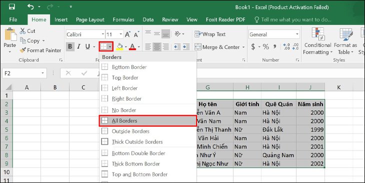 Cách chỉnh khung in trong Excel dễ dàng
