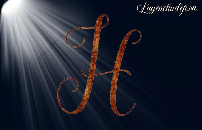 Tổng hợp các kiểu viết chữ h thường, chữ H hoa và chữ H hoa sáng tạo đẹp mắt