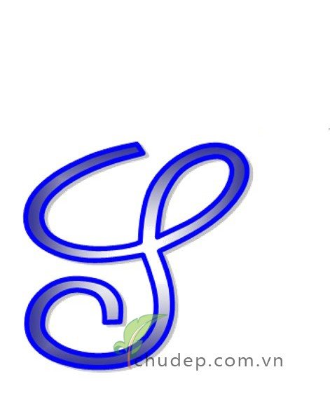 Quy trình viết chữ S in hoa với nét cong và móc ngược