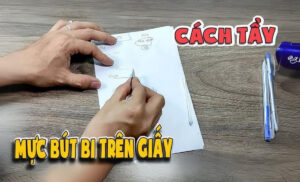 Cách Tẩy Xoá Mực In Trên Giấy Đơn Giản Và An Toàn