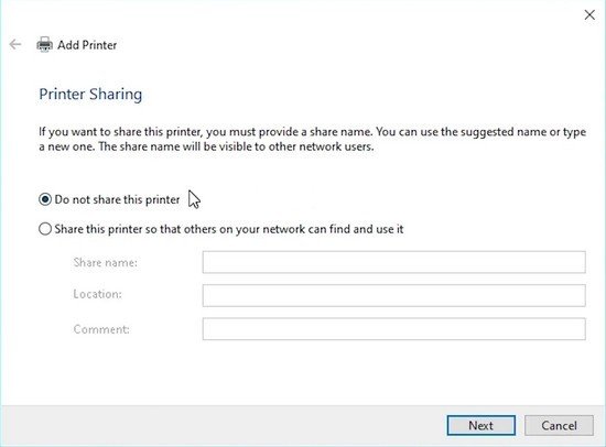 Đặt tên cho máy in HP LaserJet 1020 trong quá trình cài đặt