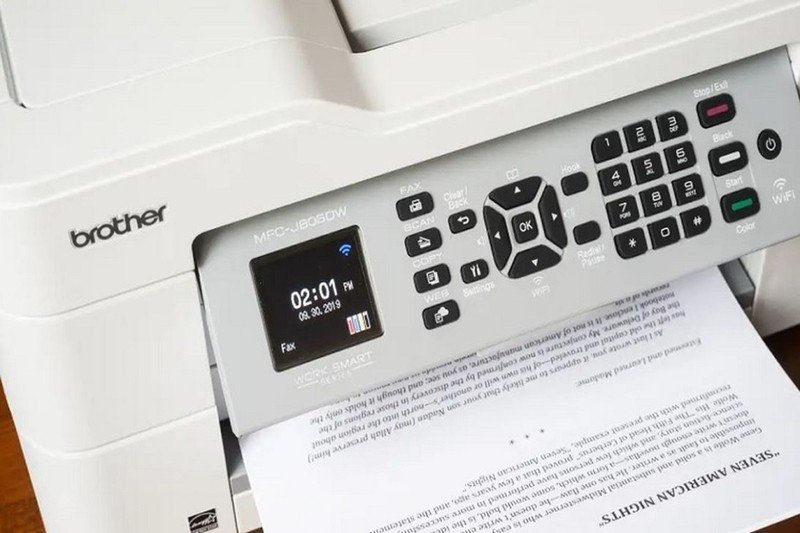 Kiểm tra giấy trước khi in 2 mặt trên máy in Brother