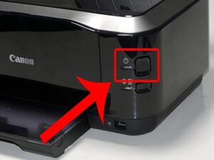 Bật máy in Canon LBP 2900