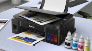 Máy in phun Canon PIXMA G series với hệ thống mực liên tục cho bản in màu sắc nét