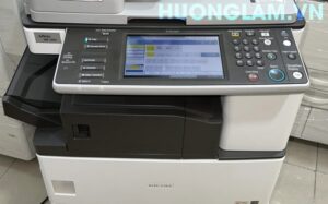 Cài đặt địa chỉ IP trên máy photocopy Ricoh MP 3352 qua màn hình cảm ứng