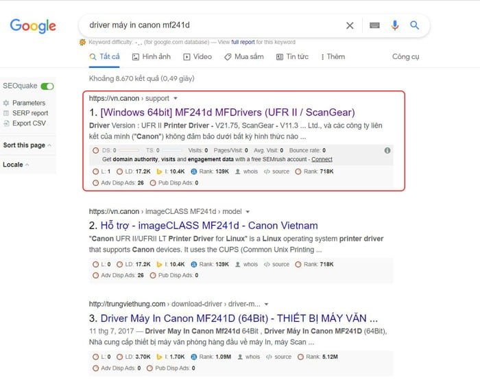 Tải xuống phần mềm driver cho máy in mới