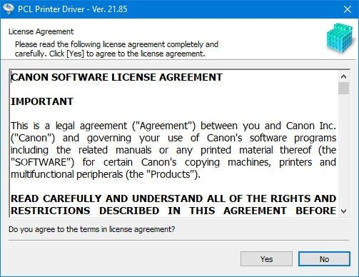 Chạy file Setup.exe để bắt đầu cài đặt driver