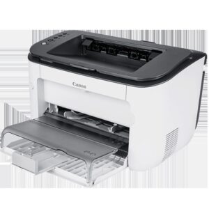 Máy in Canon LBP 6230dn nhìn từ phía trước, thể hiện thiết kế nhỏ gọn