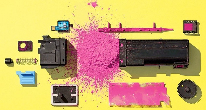 Hộp mực laser toner cartridge dạng bột chuyên dùng cho máy in laser