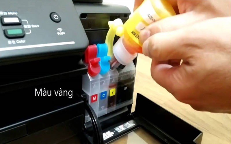 Dấu hiệu nhận biết máy in phun màu sắp hết mực dễ dàng quan sát