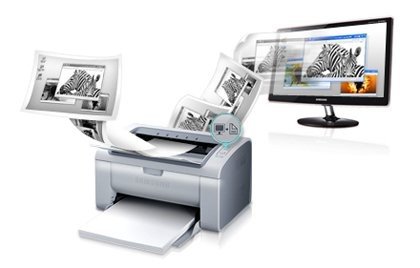 Nút Print Screen tiện lợi trên máy in Samsung ML 2161 cho phép in nhanh màn hình