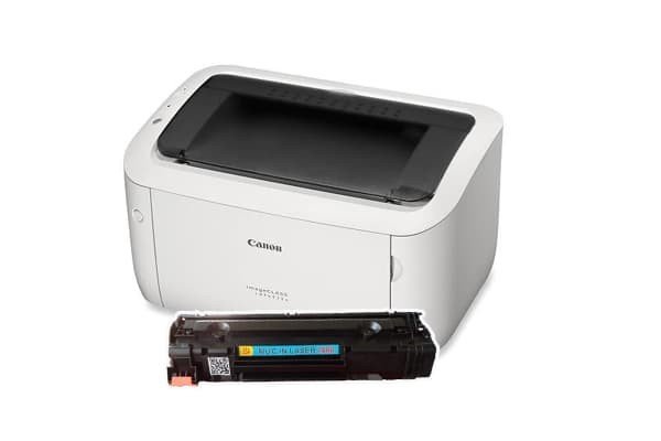 hộp mực máy in canon 6030 chất lượng kém gây bản in mờ