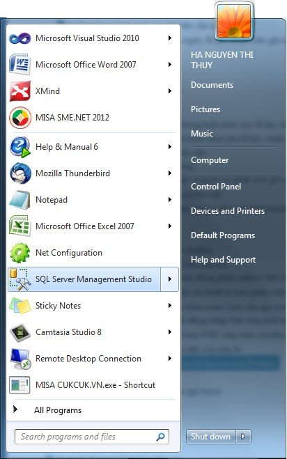 Thiết bị và Máy in trên Windows