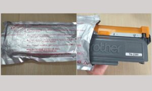 Tháo hộp mực máy in Brother TN-2385 khỏi bao bì