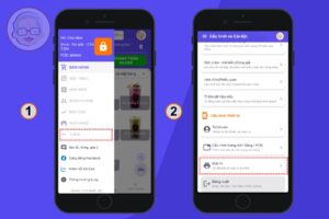 Giao diện cài đặt máy in trên phần mềm Chủ Tiệm POS
