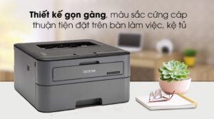 Thiết kế nhỏ gọn của máy in laser Brother HL L2321D tối ưu không gian