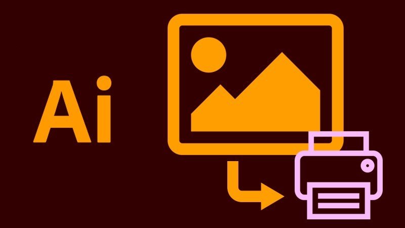 Hình minh họa quy trình xuất file in chất lượng cao từ Adobe Illustrator