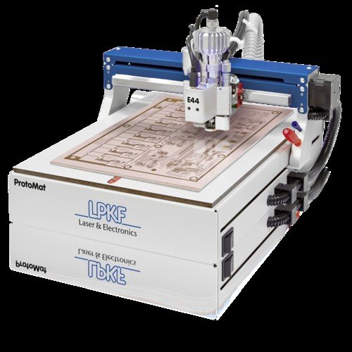 Máy phay mạch in PCB LPKF ProtoMat E44 với thiết kế nhỏ gọn, chuyên dụng cho tạo mẫu mạch in.