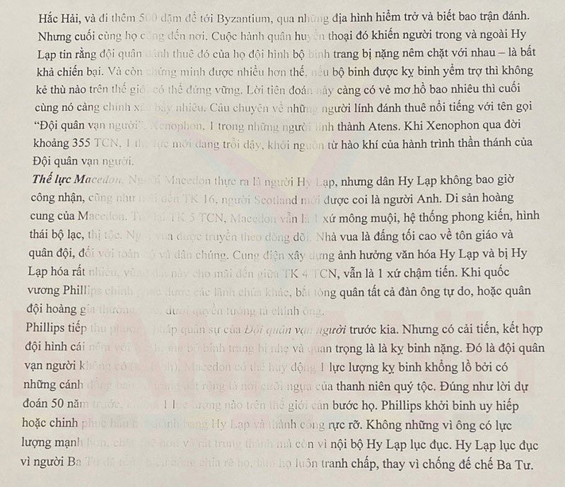 Bản in bị mờ và có vệt trắng là dấu hiệu máy in sắp hết mực cần được thay