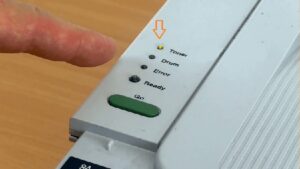 tín hiệu đèn toner