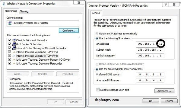 Biểu tượng ổ khóa trên địa chỉ IP thể hiện tính cố định của IP tĩnh