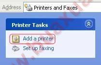 Nhấn Add a printer để thêm máy in mới vào hệ thống Windows 8