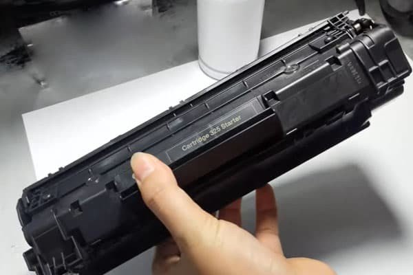 thay mực hoặc trống mới cho máy in canon 6030 bị mờ