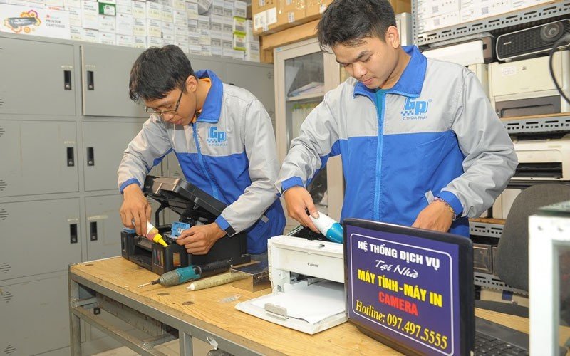 Dịch vụ hỗ trợ kỹ thuật khi mua mực máy in giá rẻ tại Hà Nội