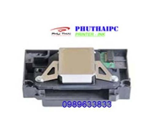 Cận cảnh đầu phun máy in Epson L1390 bị tắc mực cần được thông nghẽn chuyên nghiệp