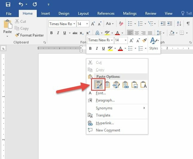 Sao chép dữ liệu Excel sang Word giữ nguyên định dạng cho cách in 1 tờ 2 mặt thủ công