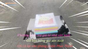 Máy in màu giấy bìa cứng A4 trắng chuyên dụng cho ấn phẩm dày