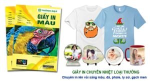 Các loại giấy in chuyển nhiệt phổ biến trên thị trường