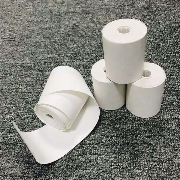 Giấy in nhiệt K57 phổ biến cho máy in mini