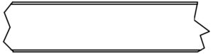 Cuộn giấy decal Continuous không khoảng cách dùng cho ZT410