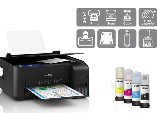 Đánh giá chi tiết máy in phun màu đa năng Epson L3110