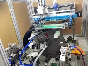 Cận cảnh chi tiết các bộ phận của máy in ly nhựa nhiều màu QM-A400LED