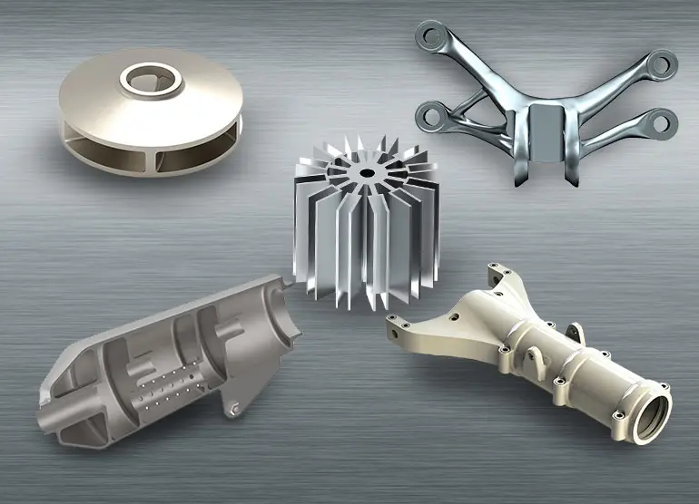 Chi tiết phức tạp được tạo ra bởi máy in 3D công nghiệp vật liệu cao cấp