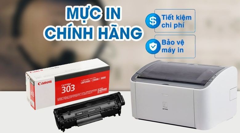 Hộp mực Canon LBP 2900 Cartridge 303 chính hãng Lê Bảo Minh