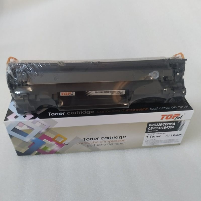 Hộp mực Topjet 85A có lỗ đổ mực và xả thải