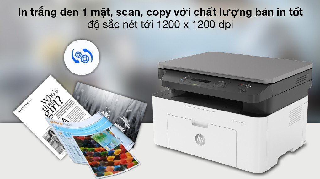 Chất lượng bản in và scan từ máy in đa năng HP sắc nét, chuyên nghiệp