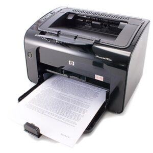 Máy in HP LaserJet Pro P1102W với thiết kế nhỏ gọn, phù hợp không gian văn phòng