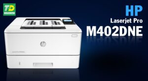 Máy in HP LaserJet M402DNE thiết kế chuyên nghiệp cho văn phòng