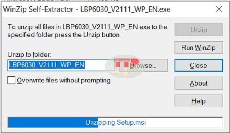 Kết nối máy in Canon LBP 6030W với máy tính qua cáp USB để cài đặt WiFi